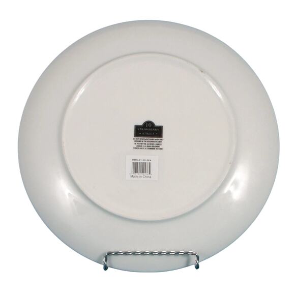 10 Strawberry St. HALLOWEEN HAUNTED HOUSE Appetizer Plates 6.25in Set of 3 NEW - Picture 3 of 6